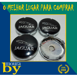 Jaguar  4 Centros de roda jante 60mm 60 mm