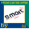 Smart Emblema Símbolo Preto Matte