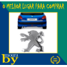 Emblema Peugeot porta-malas traseiro ou capô dianteiro 81x75mm