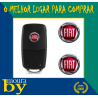 2 Emblemas de comando painel Fiat de 14mm