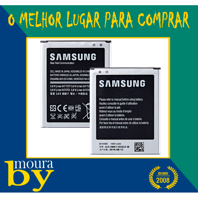 B105BE Samsung Eb-B105 Para Galaxy Ace 3 Bateria Original