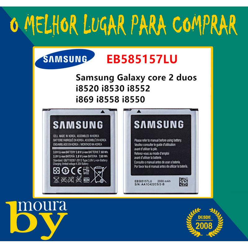 EB585157LU Bateria Original para Samsung Galaxy Express i8730