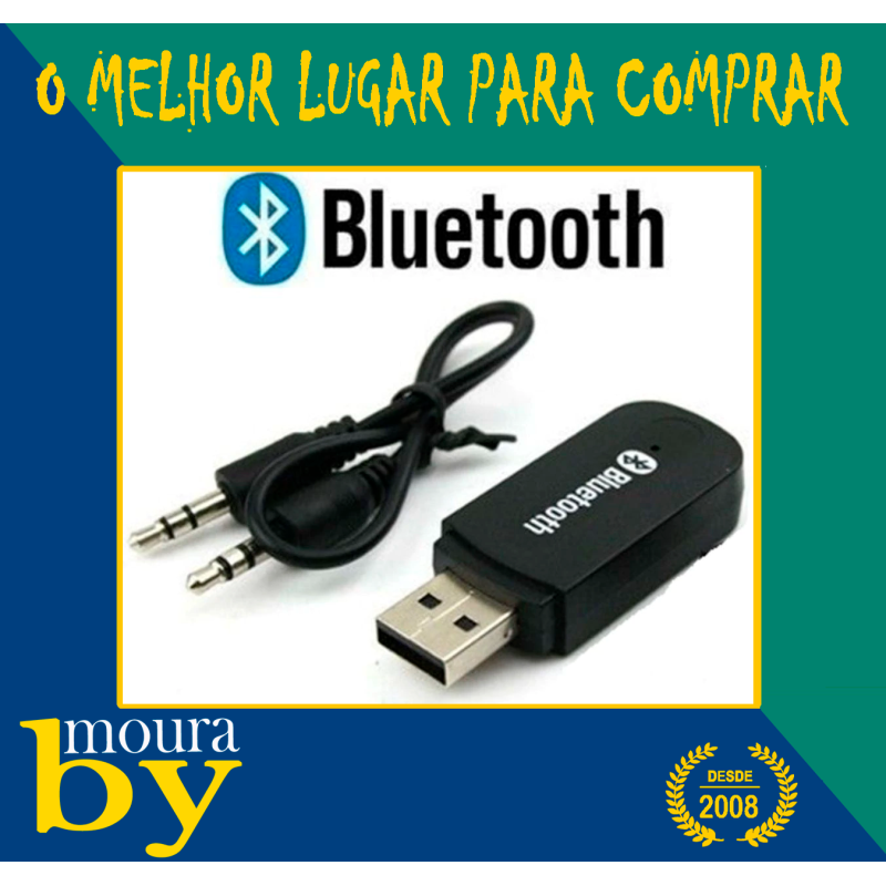 USB Música adaptador receptor de áudio Tablet Bluetooth 2,1