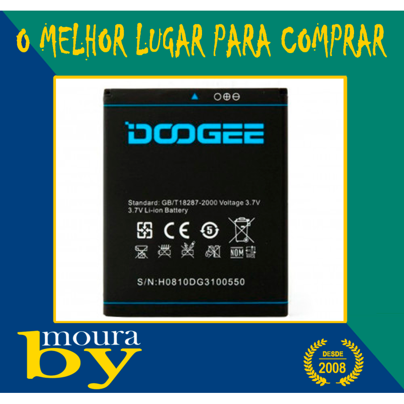 DOOGEE B-DG200 Bateria Original para Smartphone