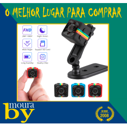 Mini Câmera de Detecção de Movimento e Gravador de Voz