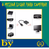 Adaptador 1080P HDMI para VGA com Audio e vídeo Converter