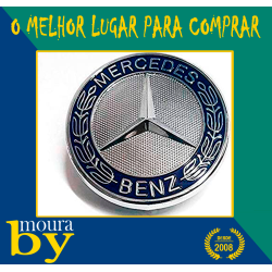 Emblema Capô Mercedes W202 W203 W204 W210 W211 W220 W221 W22