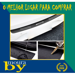Proteção de mala Mercedes Benz AMG fibra de carbono 101x12.3cm