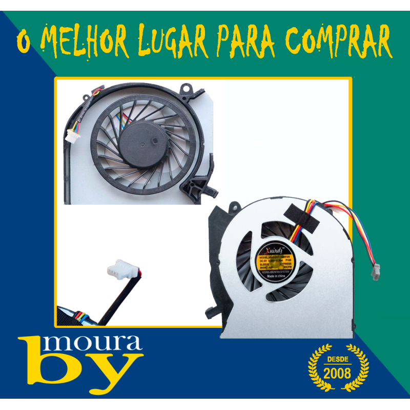 Ventoinha HP DV6-7000 682179-001 ENVY DV6 ENVY DV6-7000 SERIES