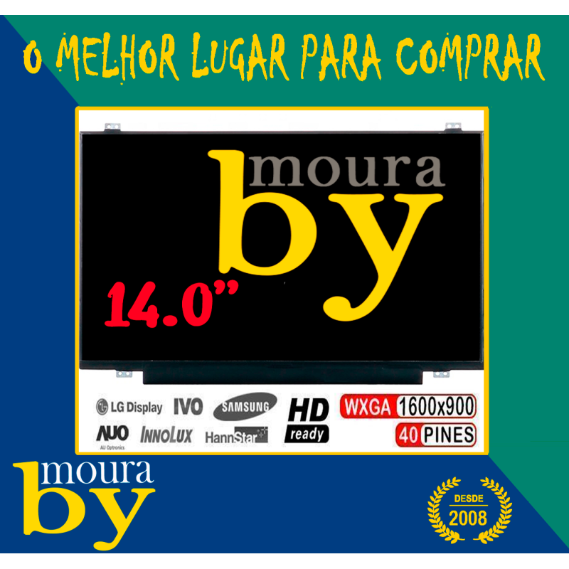 Monitor ECRÃ N140BGE-L42 WXGA (1366x768)