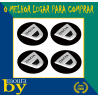 4 Centros Jante Emblema Dacia 56mm 56 mm
