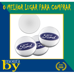 4 Centros Jante Emblema Ford 56mm 56 mm