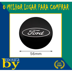 4 Centros Jante Emblema Ford 56mm 56 mm